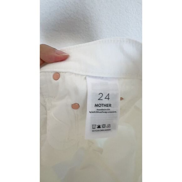 Mother Insider Crop Step Fray in Fairest of Them All 27” - Picture 10 of 10